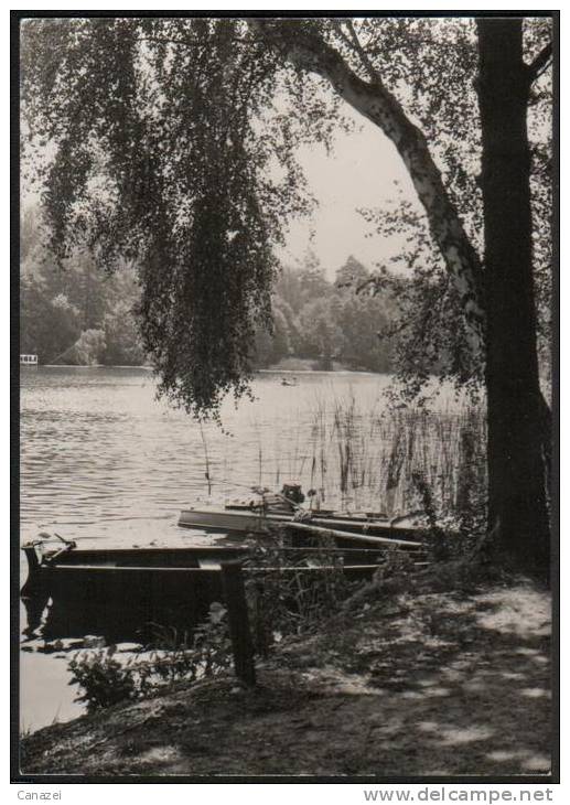 AK Wendisch Rietz/Beeskow, Am Kleinen Glubigsee, Gel, 1971 - Beeskow