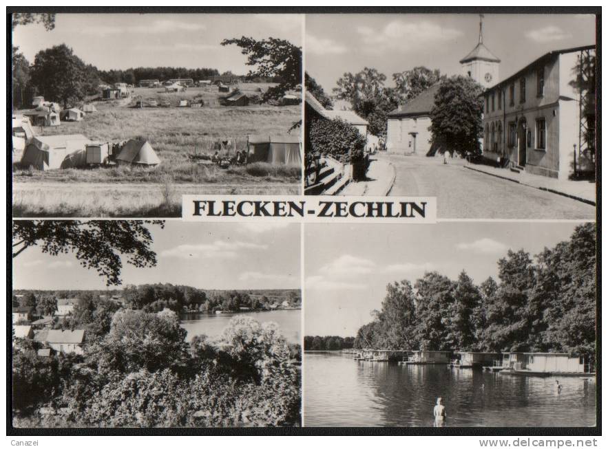 AK Flecken Zechlin, Ung, 1973 - Zechlin