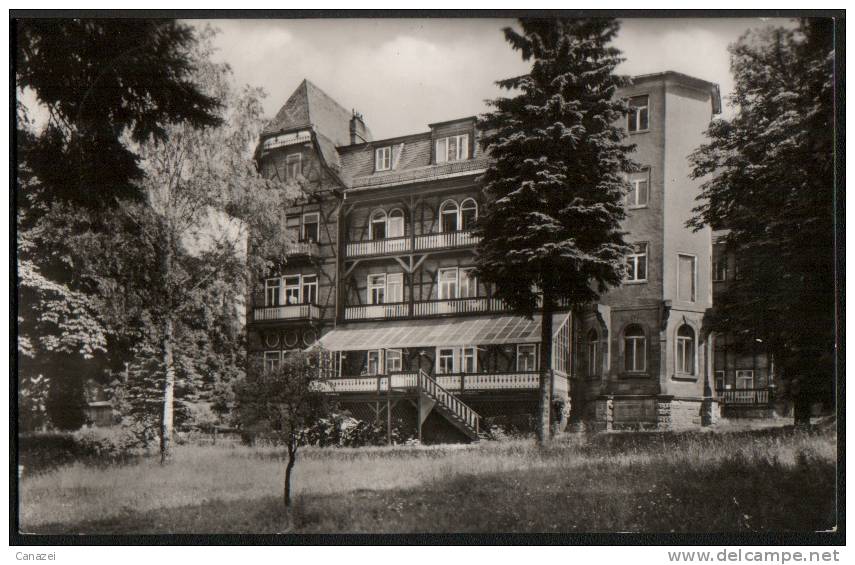 AK Bad Berka, Sanatorium Wilhelmsburg, Gel, 1968 - Bad Berka