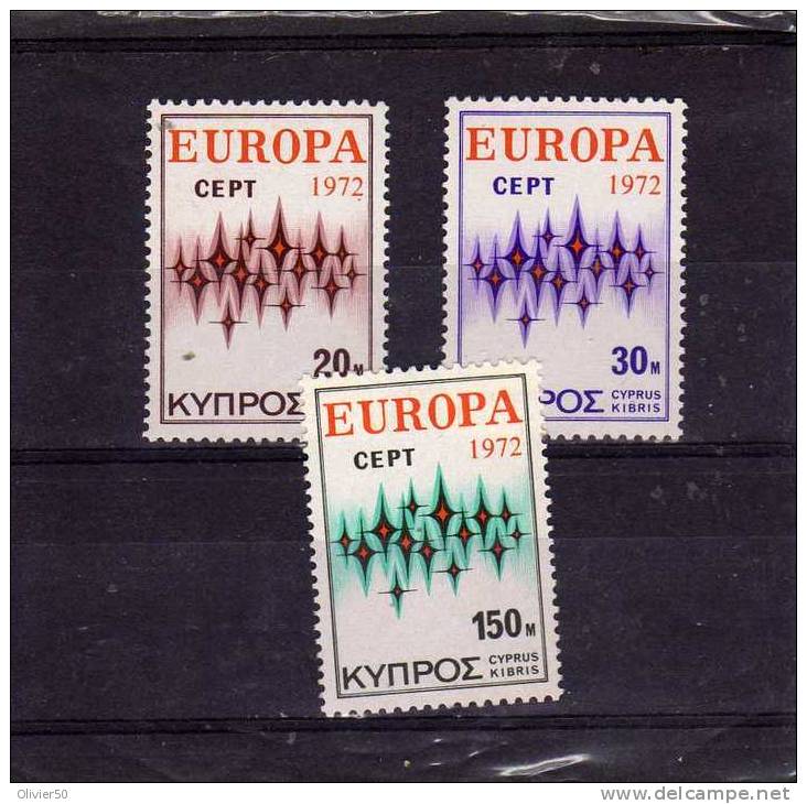 Chypre  (1972) -  "Europa"  Neufs** - Unused Stamps