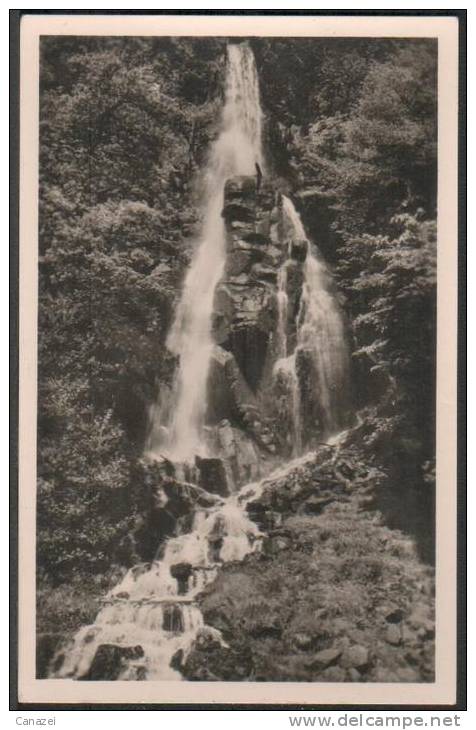 AK Trusetal, Trusetaler Wasserfall, Ung, 1957 - Bad Liebenstein