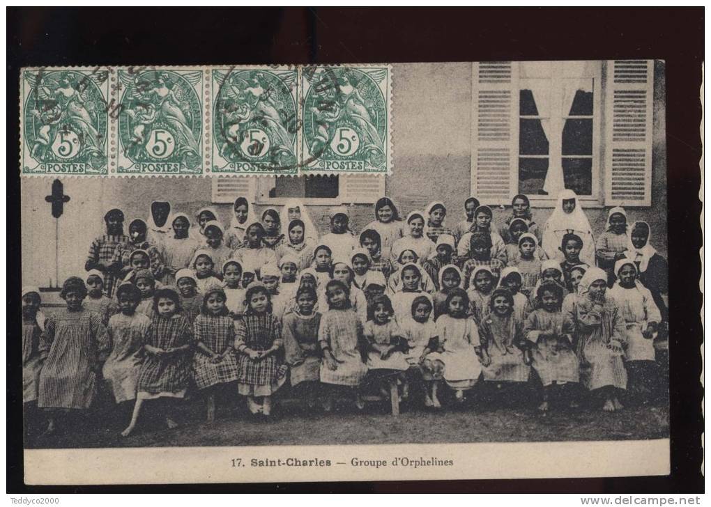 SAINT-CHARLES Groupe D'Orphelines LINMANDREIS (ALGER) - Kinderen