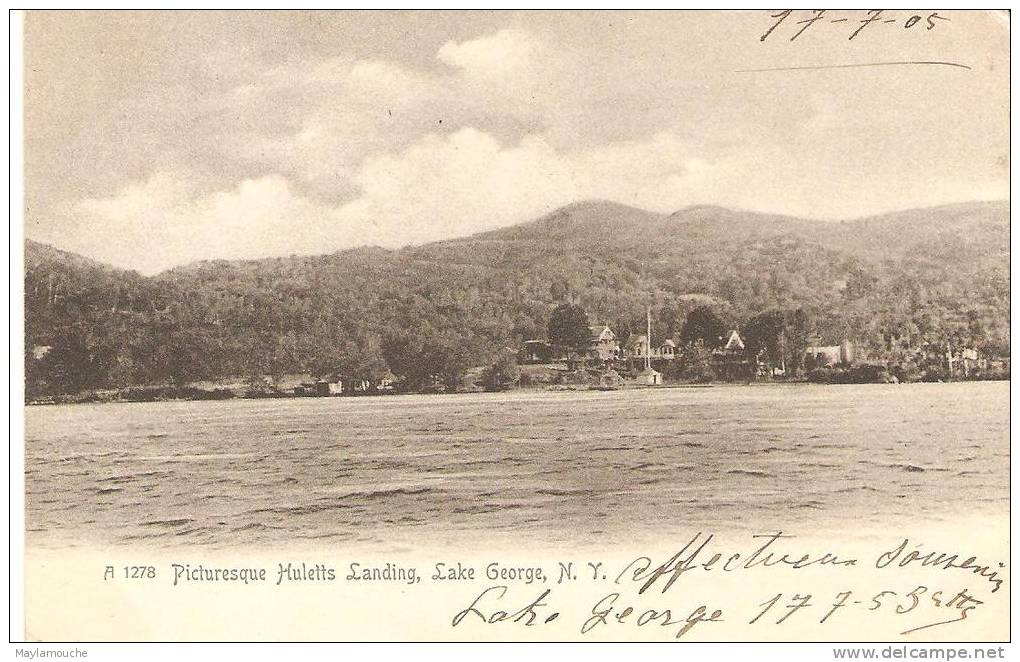 Huletts Landind Lake George 1905( Voir Timbre - Lake George