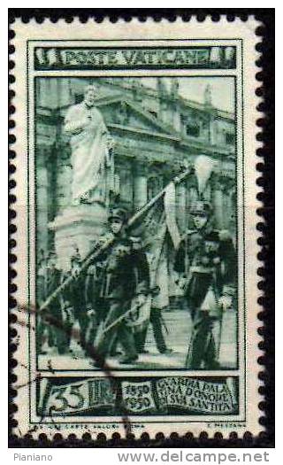 PIA - VATICANO  - 1950  : 100° Della Guardia Palatina -  (SAS  140-42 = S 32) - Used Stamps