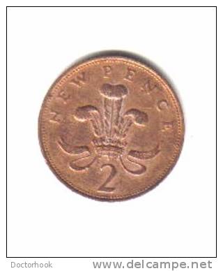 GREAT BRITAIN    2  NEW PENCE  1978  (KM# 916) - 2 Pence & 2 New Pence