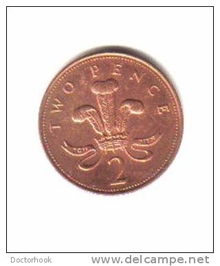 GREAT BRITAIN    2  PENCE  1995  (KM# 936a) - 2 Pence & 2 New Pence
