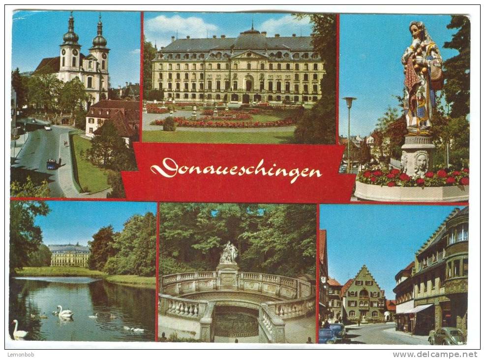 Germany, Donaueschingen, Multi View, Marked Unused Postcard [12247] - Donaueschingen