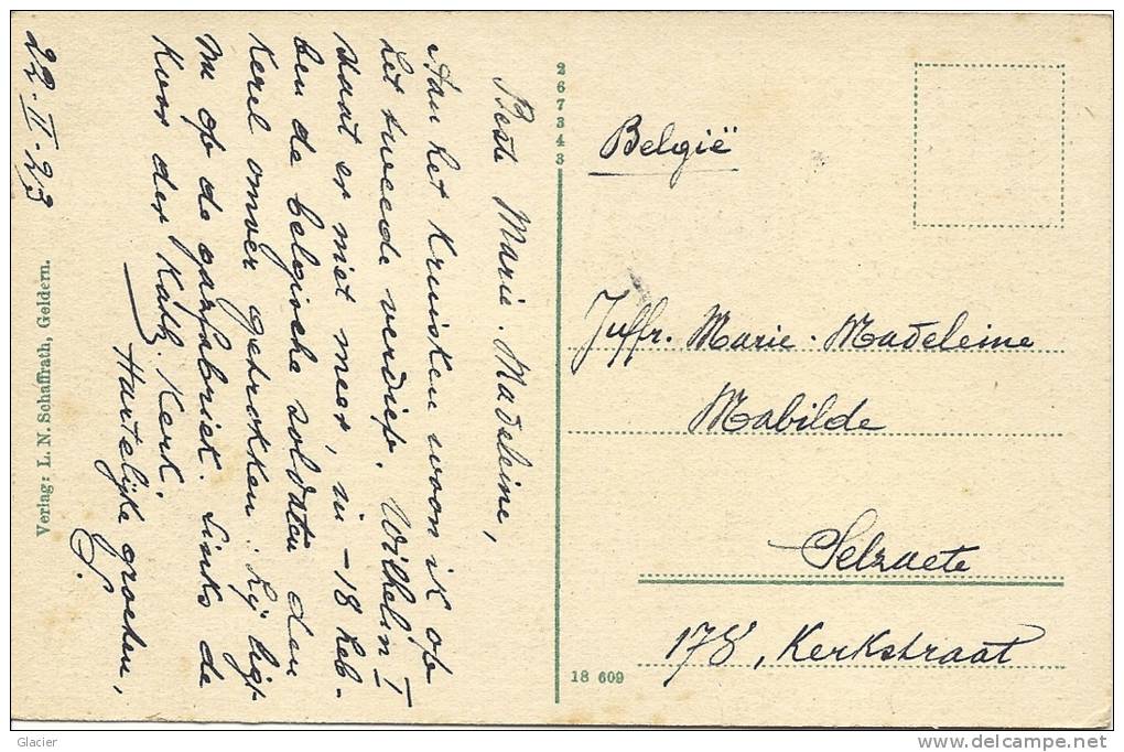 GELDERN - Cleve - Hartstrasse - Verlag L. N. Schaffrath 18 609 - Kleve