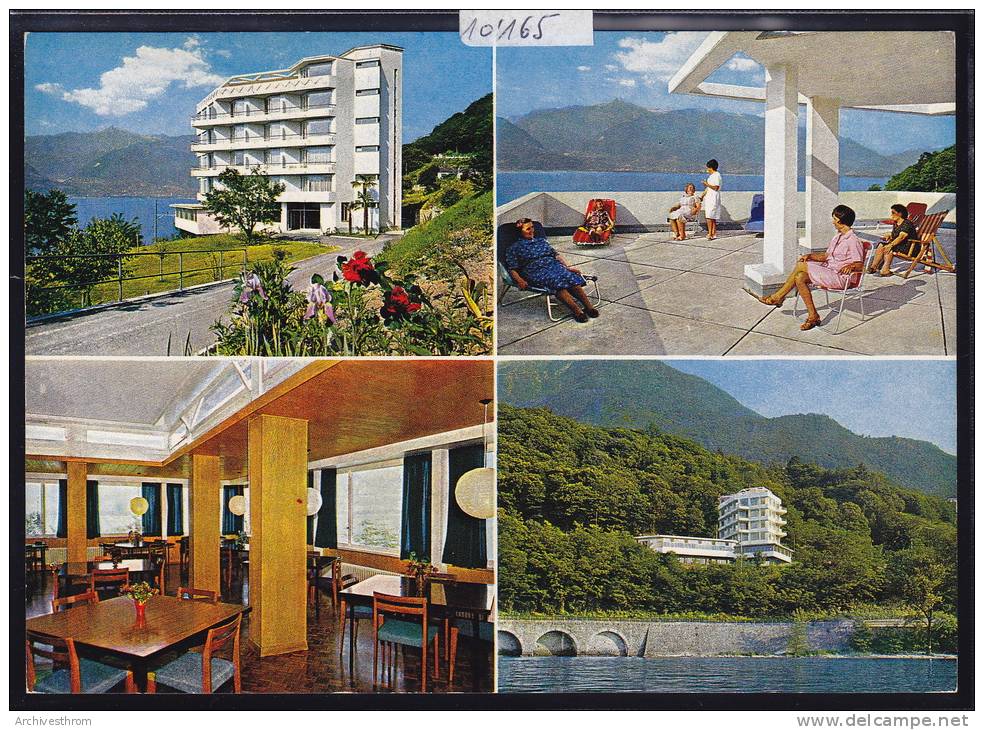 S. Nazzaro Gambarogno - 4 Vedute : Casa Alabardia Ca 1981 ; Form. 10 / 15 (10´165) - Gambarogno