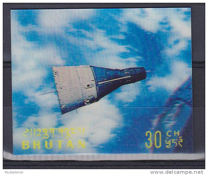 ## Bhutan 1970 Mi. 412     2 Ch Eroberung Der Weltraum Gemini 7 (1965) MNH** - Bhoutan