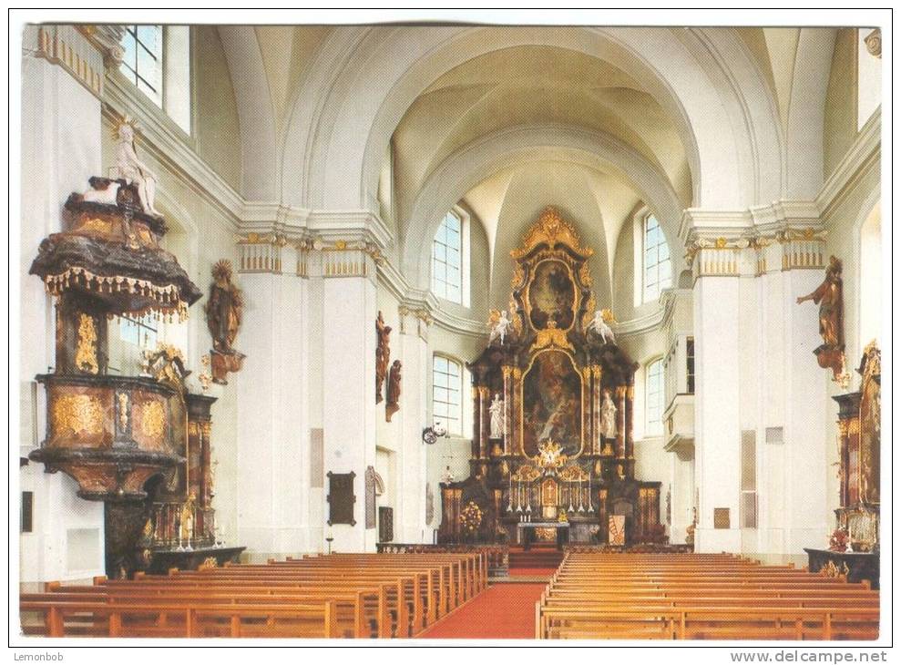 Germany, Donaueschingen, St. Johann, Bohmischer Barock, Dated Unused Postcard [12253] - Donaueschingen
