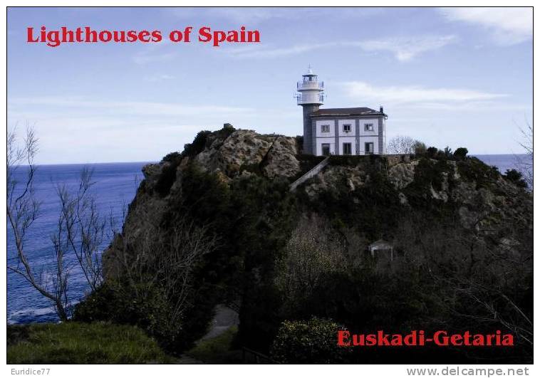 Lighouses Of Spain - Euskadi/Getaria Postcard Collector - Faros