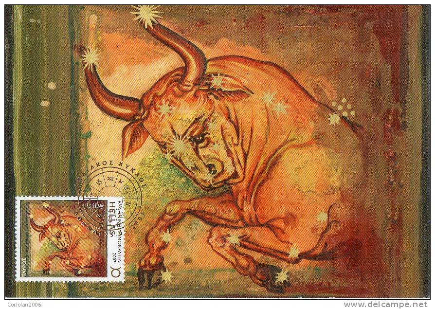 Greece - Maxi Card / Taurus - Easter