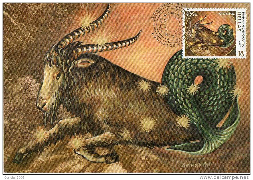 Greece - Maxi Card / Capricorn - Easter