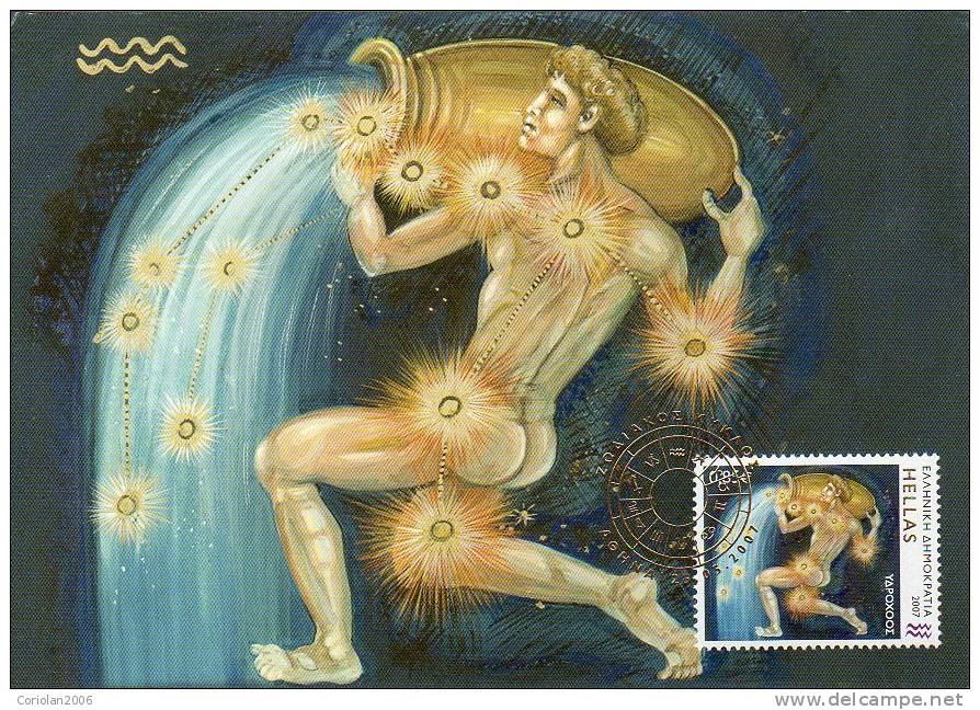 Greece - Maxi Card / Aquarius - Easter