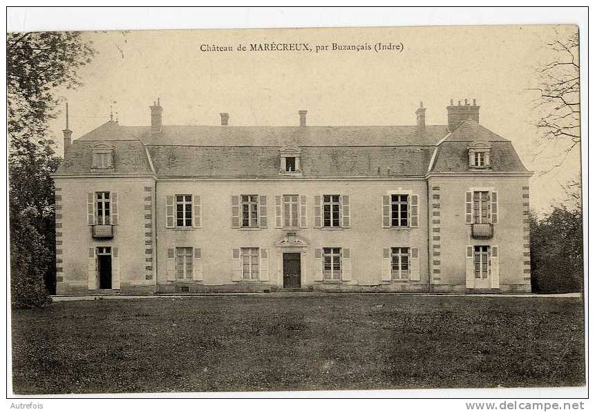 36  CHATEAU DE MARECREUX PAR BUZANCAIS - Autres & Non Classés