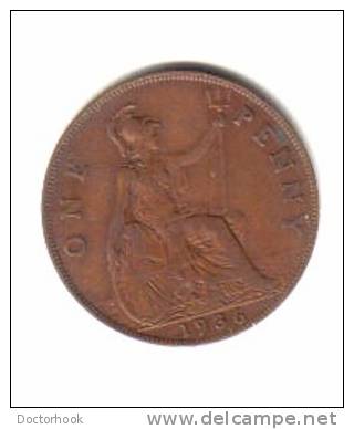 GREAT BRITAIN    1  PENNY  1936  (KM# 838) - D. 1 Penny