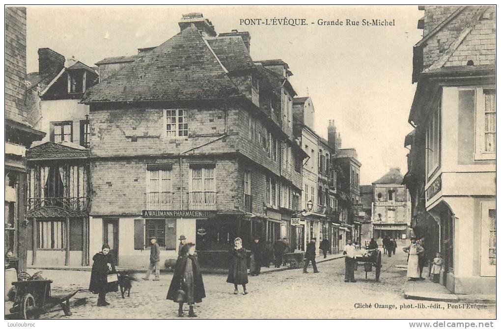 14 PONT L'EVEQUE GRANDE RUE SAINT MICHEL - Pont-l'Evèque