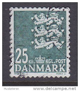 Denmark 2010 Mi. 1619  25.00 Kr Small Arms Of State Kleines Reichswaffen New Engraving Selbstklebende Papier - Gebruikt