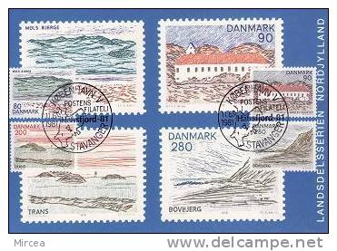 3703 - Danemark 1981 - Tarjetas – Máximo