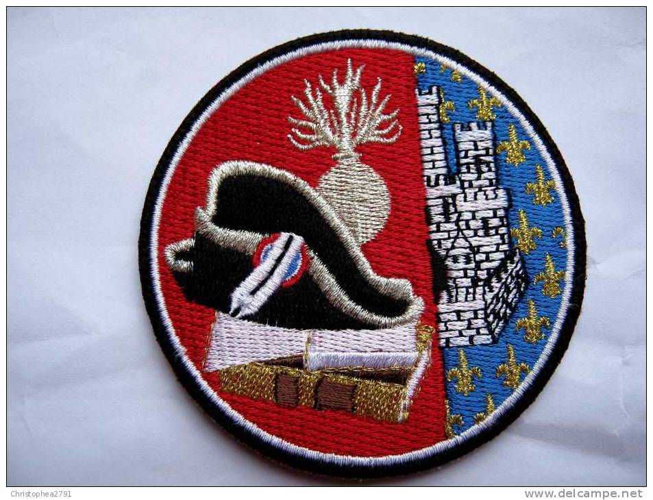 INSIGNE TISSUS PATCH GENDARMERIE NATIONALE LE MUSEE DE LA GENDARMERIE SUR VELCRO - Police