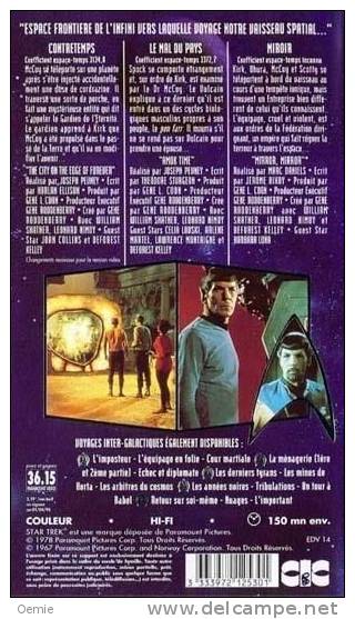 STAR TREK    Contretemps , Le Mal Du Pays, Miroir - Sci-Fi, Fantasy