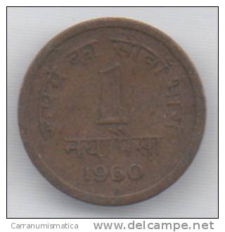INDIA 1 NAYA PAISA 1960 - Indien
