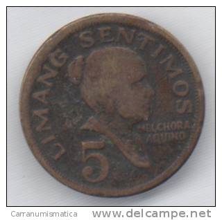 FILIPPINE 5 SENTIMOS 1970 - Philippines