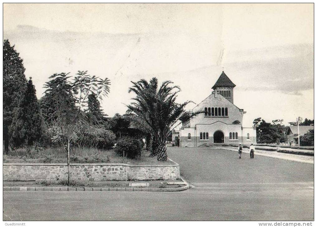 Congo.cpsm Dent. Jadotville , L'église. 1959. - Autres & Non Classés