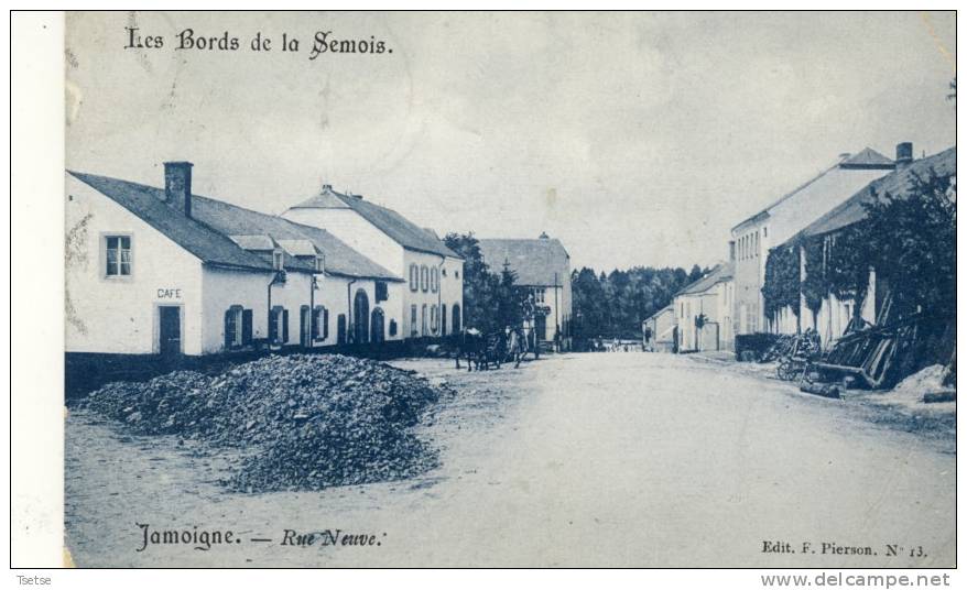 Jamoigne - Rue Neuve -1912  ( Voir Verso ) - Chiny