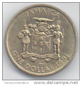 GIAMAICA 1 DOLLAR 1991 - Jamaica