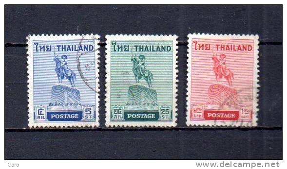 Tailandia    1955  .-   Y&T   Nº     295/297 - Tailandia