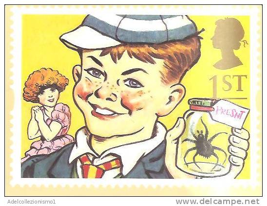 66884)cartolina Illustratoria Inglese Serie Isle Of Man - Rappresentazioni Varie - Man (Eiland)