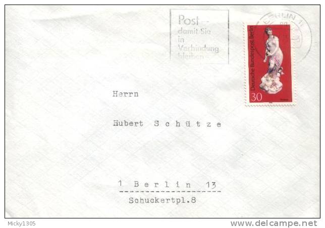 Germany / Berlin - Umschlag Echt Gelaufen / Cover Used (l517)- - Covers & Documents