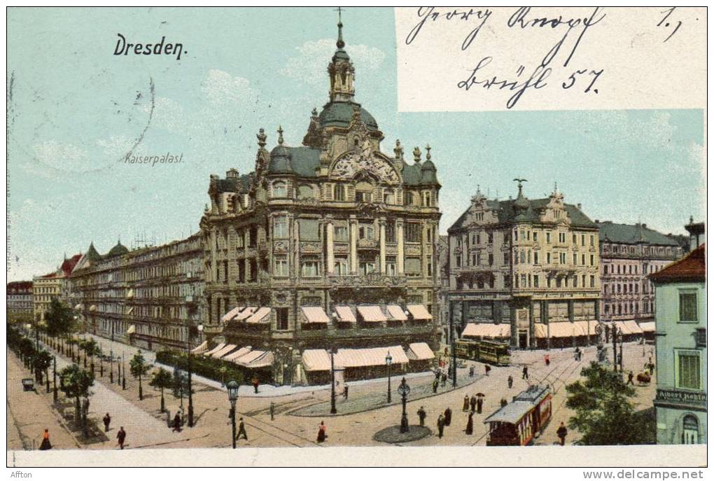 Dresden 1900 Postcard - Dresden