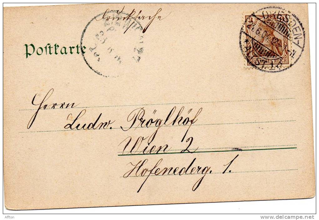 Dresden 1900 Postcard - Dresden
