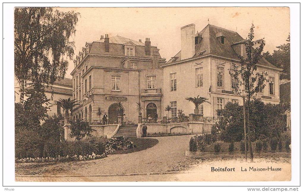 B4088     BOITSFORT : La Maison-Haute - Watermaal-Bosvoorde - Watermael-Boitsfort