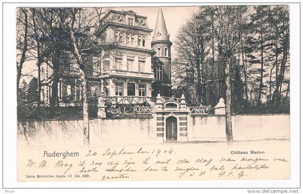 B4107     AUDERGHEM : Chateau Madou - Auderghem - Oudergem