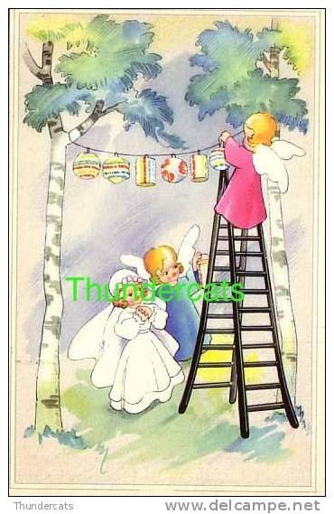 CPA ILLUSTRATEUR ENFANT ANGE ANGES ** ARTIST DRAWN CARD CHILD ANGEL ANGELS ** COLOPRINT  SPECIAL - Anges