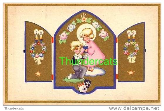 CPA ILLUSTRATEUR ENFANT ANGE ANGES ** ARTIST DRAWN CARD CHILD ANGEL ANGELS ** COLOPRINT - Anges