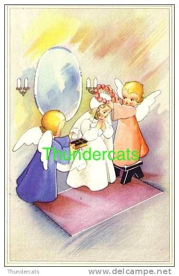 CPA ILLUSTRATEUR ENFANT ANGE ANGES ** ARTIST DRAWN CARD CHILD ANGEL ANGELS ** COLOPRINT  SPECIAL - Anges