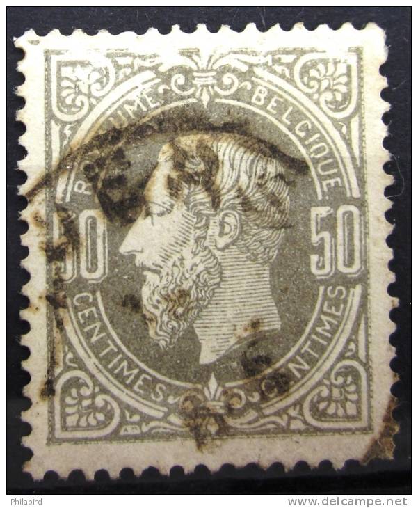 BELGIQUE             N° 35           OBLITERE - 1869-1883 Leopoldo II