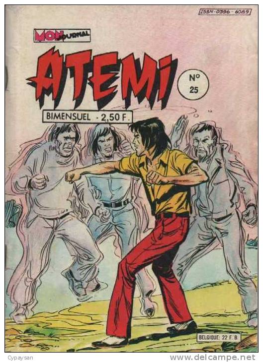 ATEMI N° 25 BE MON JOURNAL  12-1977 - Atemi