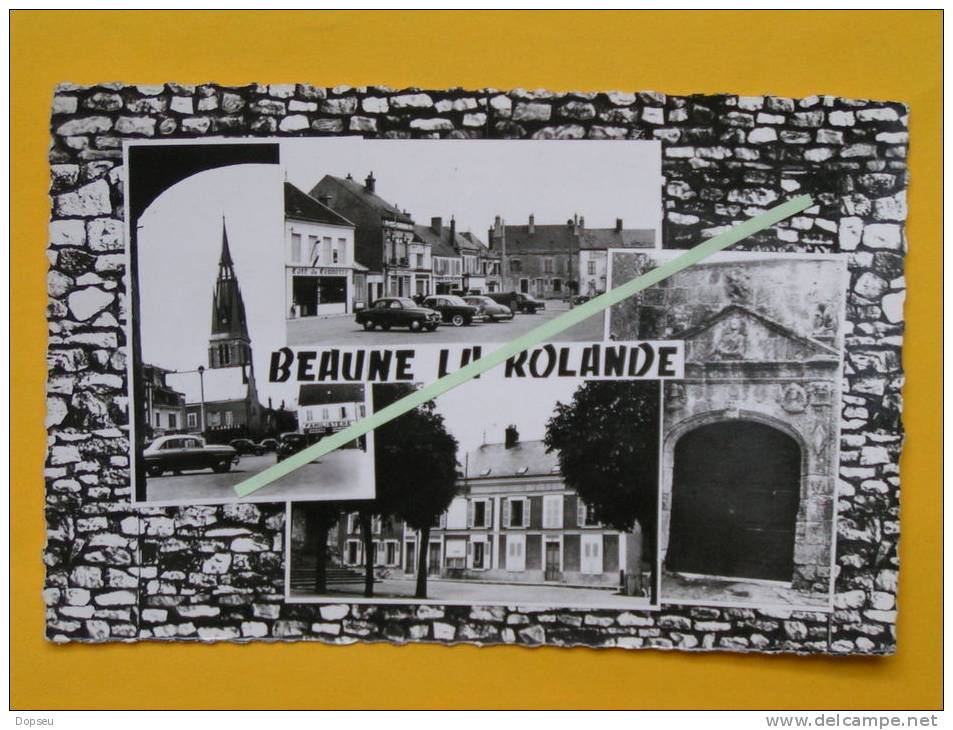 45 Beaune La Rolande Carte Multivues - Beaune-la-Rolande