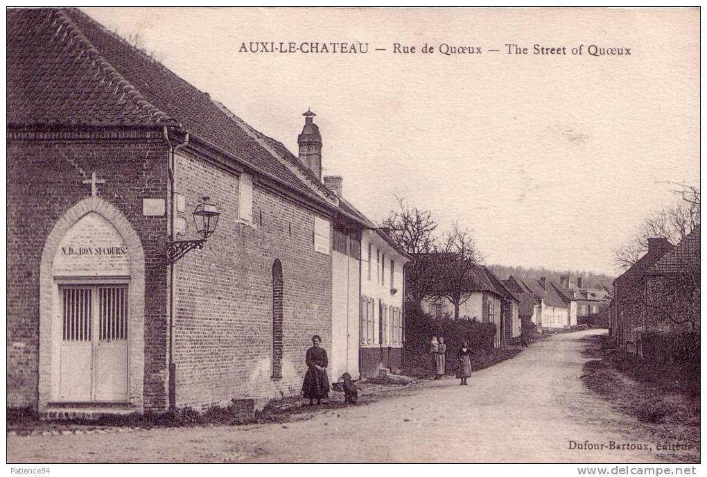 Département 62: Auxi-le-Château - Rue Des Quoeux - Auxi Le Chateau