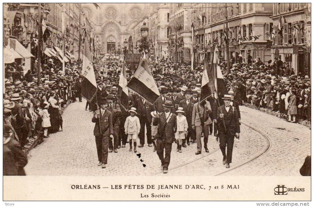 ORLEANS Les Fetes   Du 500e Anniversaire De Jeanne D'Arc 1929 Alsace Lorraine - Orleans