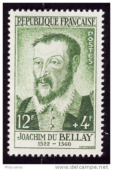 FRANCE  1958  -  Y&T 1166  -  Du Bellay -   NEUF**  - Cote   2.20e - Ungebraucht