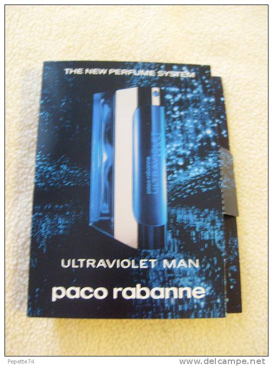 Echantillon Ultraviolet Man - Paco Rabanne - Eau De Toilette - 1.5 Ml - Perfume Samples (testers)