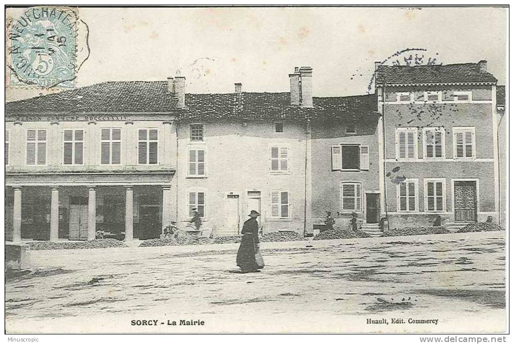 CPA 55 - Sorcy - La Mairie - Other & Unclassified