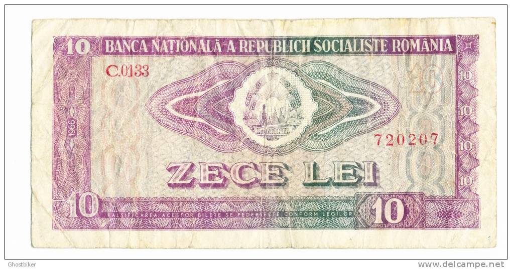 10 Lei - Zece Lei - Romania